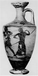 LEKYTHOS (ATHENIAN, BLACK-FIGURE)