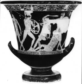KRATER, CALYX (ATHENIAN, RED-FIGURE)