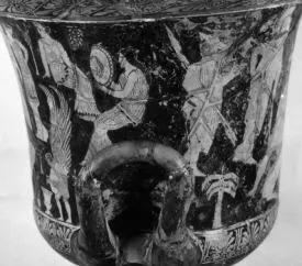 KRATER, CALYX (ATHENIAN, RED-FIGURE)
