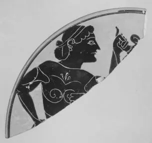 CUP, LITTLE MASTER BAND, FRAGMENT (ATHENIAN, BLACK-FIGURE)