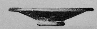 PLATE (ATHENIAN, BLACK GLAZE)