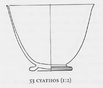 KYATHOS, FRAGMENT (ATHENIAN, BLACK-FIGURE)
