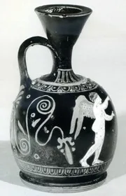 LEKYTHOS, SQUAT (ATHENIAN, RED-FIGURE)