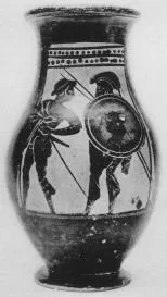 OLPE (ATHENIAN, BLACK-FIGURE)