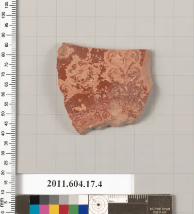 Terracotta rim fragment of a bowl?