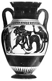 AMPHORA, BELLY, TYPE B (ATHENIAN, BLACK-FIGURE)
