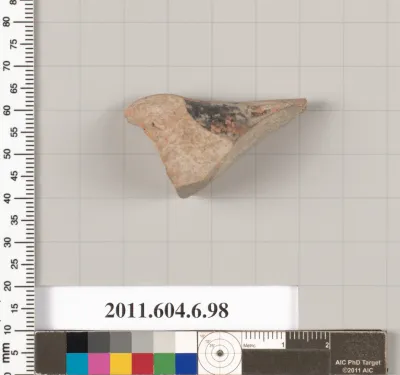 Terracotta rim fragment of an undetermined shape