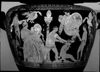 Rotfiguriger faliskischer Stamnos (Faliskisch-rotfiguriger Stamnos)