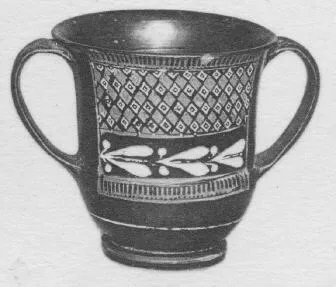 KANTHAROS (SOUTH ITALIAN, GNATHIAN, RED-FIGURE)