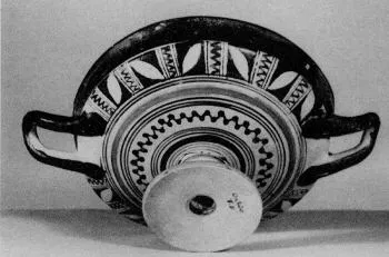 CUP (BOEOTIAN, BLACK-FIGURE)
