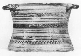PYXIS (CORINTHIAN, BLACK PATTERN)