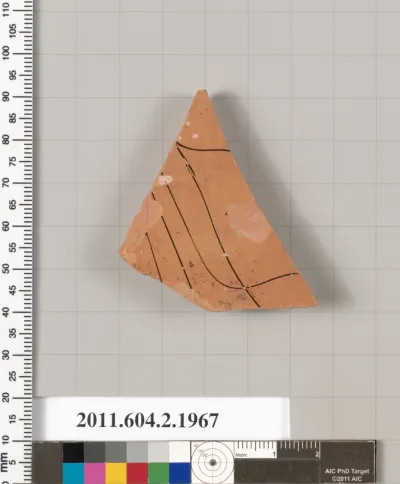 Terracotta fragment of a krater (bowl for mixing wine and water)?