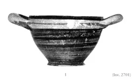 SKYPHOS (CORINTHIAN, BLACK PATTERN)