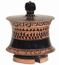 PYXIS (ATHENIAN, BLACK-FIGURE)