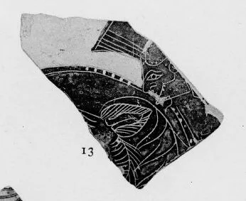 FRAGMENT (EAST GREEK, CLAZOMENIAN, BLACK-FIGURE)