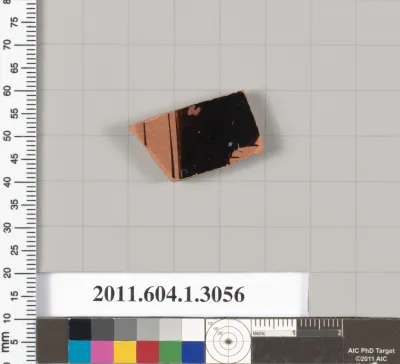 Terracotta fragment of a kylix (drinking cup)