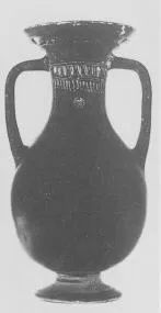 PELIKE (SOUTH ITALIAN, GNATHIAN, BLACK GLAZE)