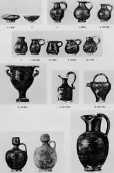 VARIOUS (SOUTH ITALIAN, BLACK GLAZE)