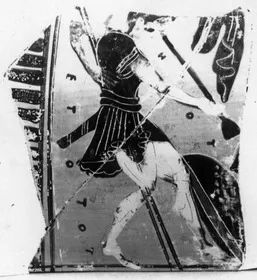 EPINETRON, FRAGMENTS (ATHENIAN, BLACK-FIGURE)