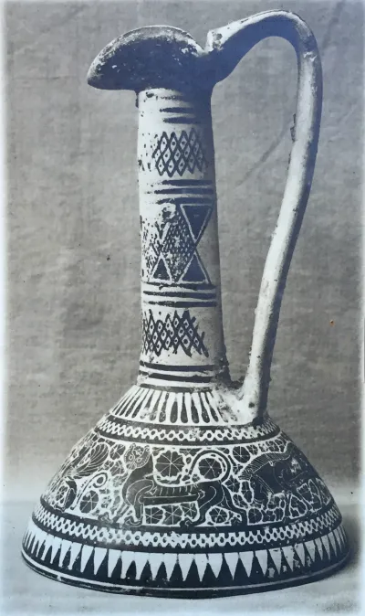 Terracotta oinochoe (wine jug)