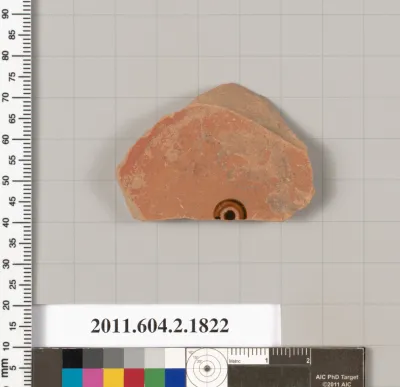 Terracotta fragment of a skyphos (deep drinking cup)