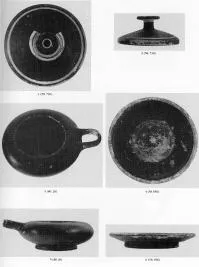 VARIOUS (UNCERTAIN, BLACK GLAZE)