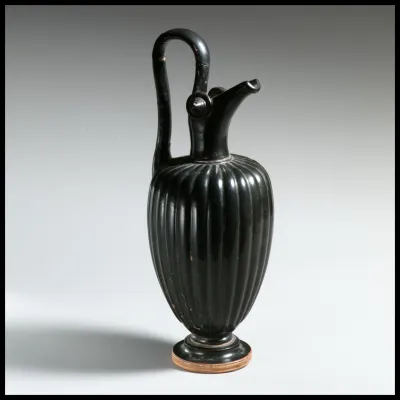 Terracotta oinochoe (jug)