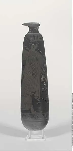 Attisch rotfiguriges Alabastron