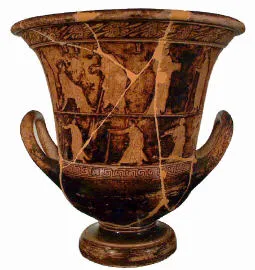 KRATER, CALYX (ATHENIAN, RED-FIGURE)