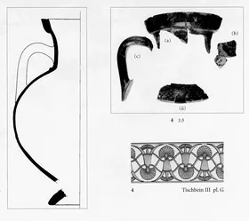 AMPHORA, NECK, FRAGMENTS (ATHENIAN, BLACK-FIGURE)