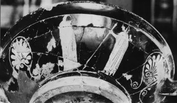 CUP, STEMLESS (ATHENIAN, RED-FIGURE)