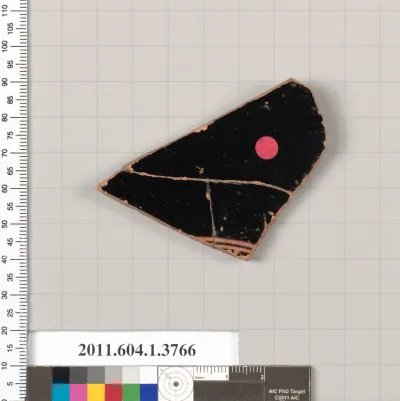 Terracotta fragment of a kylix (drinking cup)