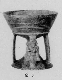 CHALICE (ETRUSCAN, BUCCHERO)