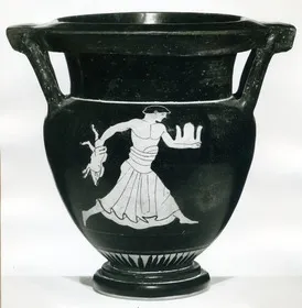 KRATER, COLUMN (ATHENIAN, RED-FIGURE)
