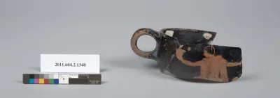 Terracotta fragment of a skyphos (deep drinking cup)