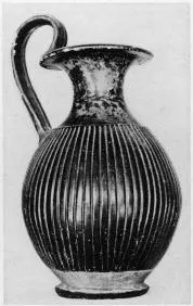 OINOCHOE (SOUTH ITALIAN, GNATHIAN, BLACK GLAZE)