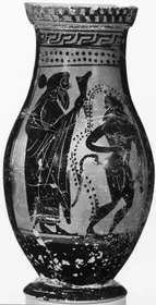 OLPE (ATHENIAN, BLACK-FIGURE)