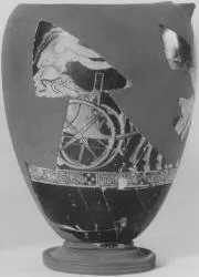 OINOCHOE, FRAGMENT (ATHENIAN, RED-FIGURE)