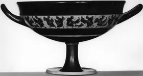 CUP, LITTLE MASTER BAND (ATHENIAN, BLACK-FIGURE)