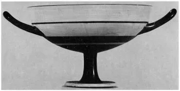 CUP, LITTLE MASTER LIP (ATHENIAN, BLACK-FIGURE)