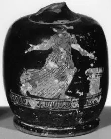 LEKYTHOS, SQUAT (ATHENIAN, RED-FIGURE)