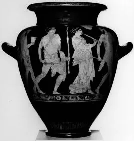 STAMNOS (ATHENIAN, RED-FIGURE)