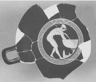 CUP B (ATHENIAN, RED-FIGURE)