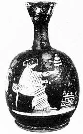 LEKYTHOS, SQUAT (ATHENIAN, RED-FIGURE)