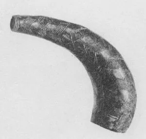 FIGURE VASE, RHYTON (CYPRIOT, BRONZE AGE, BLACK POLISHED WARE)