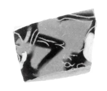 Attic Black-Figure Band Cup Fragment