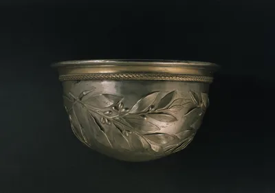 Lorbeerbecher (Becher mit Lorbeerranken)