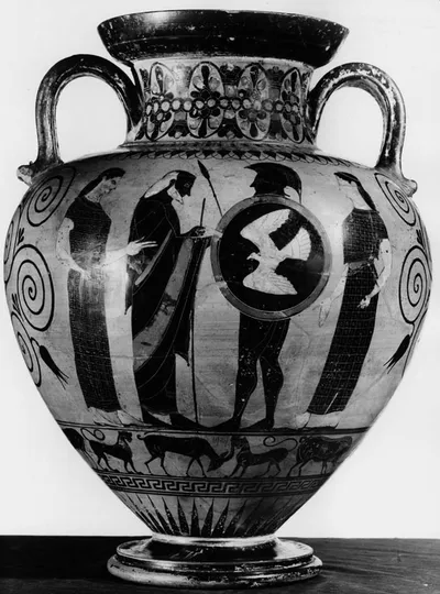 Attische Halsamphora