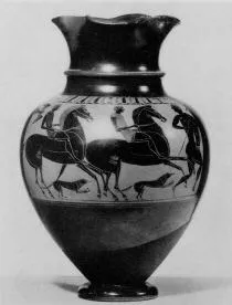OINOCHOE (ATHENIAN, BLACK-FIGURE)