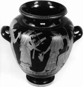 STAMNOS (ATHENIAN, RED-FIGURE)
